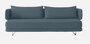 Softline Jasper Schlafsofa - Felt Melange - 846 Blue Grey