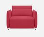 Softline Cord Sessel / Schlafsessel - Felt - 588 Red