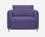 Softline Cord Sessel / Schlafsessel - Felt - 581 Eggplant