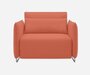 Softline Cord Sessel / Schlafsessel - Felt - 624 Orange
