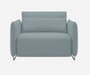 Softline Cord Sessel / Schlafsessel - Felt Melange - 292 Light Grey