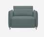 Softline Cord Sessel / Schlafsessel - Felt Melange - 293 Grey Green