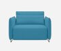 Softline Cord Sessel / Schlafsessel - Felt Melange - 582 Blue