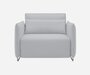 Softline Cord Sessel / Schlafsessel - Felt Melange - 612 Light Grey
