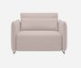 Softline Cord Sessel / Schlafsessel - Felt Melange - 642 Lilac