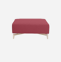 Softline Passion Hocker/Ottomane-Vision - 448 Dark Red