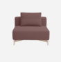 Softline Passion Sofa-Einzelelemente-Vision - 398 Pink Red