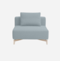 Softline Passion Sofa-Einzelelemente-Vision - 442 Light Blue