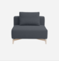 Softline Passion Sofa-Einzelelemente-Vision - 527 Dark Blue