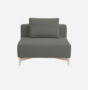 Softline Passion Sofa-Einzelelemente-Vision - 528 Dark Green