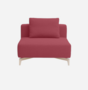 Softline Passion Sofa-Einzelelemente-Vision - 448 Dark Red