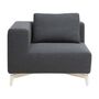 Softline Passion Sofa-Eckelemente-Vision - 439 Grey Brown