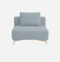 Softline Passion Sofa-Eckelemente-Vision - 442 Light Blue