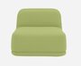 Softline Standby Sessel niedrig - Felt - 579 Green