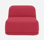 Softline Standby Sessel niedrig - Felt - 588 Red