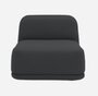 Softline Standby Sessel niedrig - Felt - 636 Black