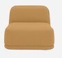 Softline Standby Sessel niedrig - Felt Melange - 296 Ochre