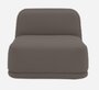 Softline Standby Sessel niedrig - Felt Melange - 300 Dark Brown