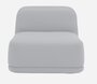 Softline Standby Sessel niedrig - Felt Melange - 612 Light Grey