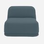 Softline Standby Sessel niedrig - Felt Melange - 846 Blue Grey