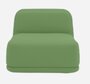 Softline Standby Sessel niedrig - Felt Melange - 848 Green
