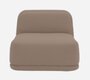 Softline Standby Sessel niedrig - Felt Melange - 849 Light Brown