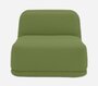 Softline Standby Sessel niedrig - Felt Melange - 855 Olive