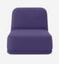 Softline Standby Sessel medium - Felt - 581 Eggplant