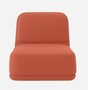 Softline Standby Sessel medium - Felt - 624 Orange