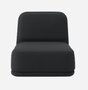 Softline Standby Sessel medium - Felt - 636 Black