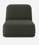 Softline Standby Sessel medium - Felt Melange - 294 Dark Green