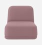 Softline Standby Sessel medium - Felt Melange - 299 Antique Pink