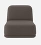 Softline Standby Sessel medium - Felt Melange - 300 Dark Brown