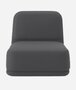 Softline Standby Sessel medium - Felt Melange - 623 Dark Grey