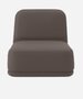 Softline Standby Sessel medium - Felt Melange - 635 Brown