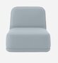 Softline Standby Sessel medium - Felt Melange - 641 Light Blue