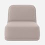 Softline Standby Sessel medium - Felt Melange - 642 Lilac