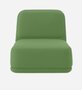 Softline Standby Sessel medium - Felt Melange - 848 Green
