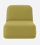 Softline Standby Sessel medium - Felt Melange - 847 Mustard
