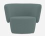 Softline Venice Sessel - Felt Melange - 293 Grey Green
