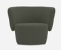Softline Venice Sessel - Felt Melange - 294 Dark Green