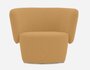 Softline Venice Sessel - Felt Melange - 296 Ochre