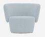 Softline Venice Sessel - Felt Melange - 641 Light Blue