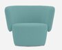 Softline Venice Sessel - Felt Melange - 652 Turquoise