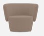 Softline Venice Sessel - Felt Melange - 849 Light Brown