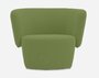 Softline Venice Sessel - Felt Melange - 855 Olive