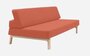 Softline Lazy Schlafsofa - Felt - 624 Orange