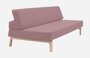 Softline Lazy Schlafsofa - Felt Melange - 299 Antique Pink