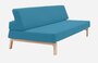 Softline Lazy Schlafsofa - Felt Melange - 582 Blue