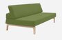 Softline Lazy Schlafsofa - Felt Melange - 855 Olive